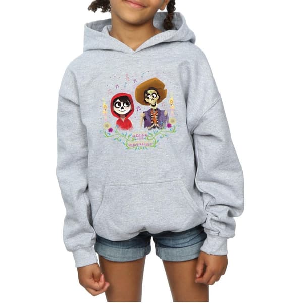 Disney Girls Coco Miguel And Hector Hoodie
