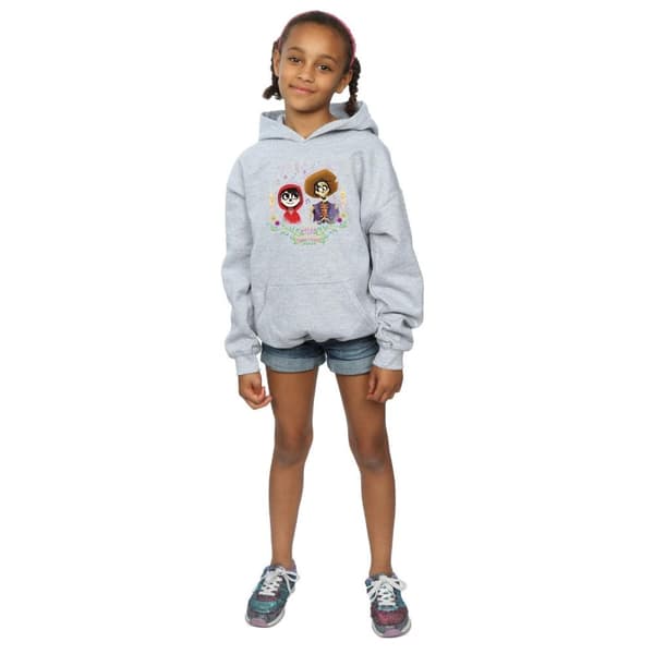 Disney Girls Coco Miguel And Hector Hoodie