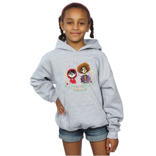 Disney Girls Coco Miguel And Hector Hoodie