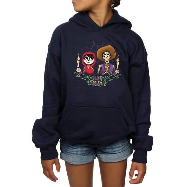 Disney Girls Coco Miguel And Hector Hoodie