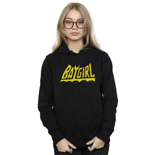 DC Comics Huvtröja med Batgirl-logga för kvinnor/damer