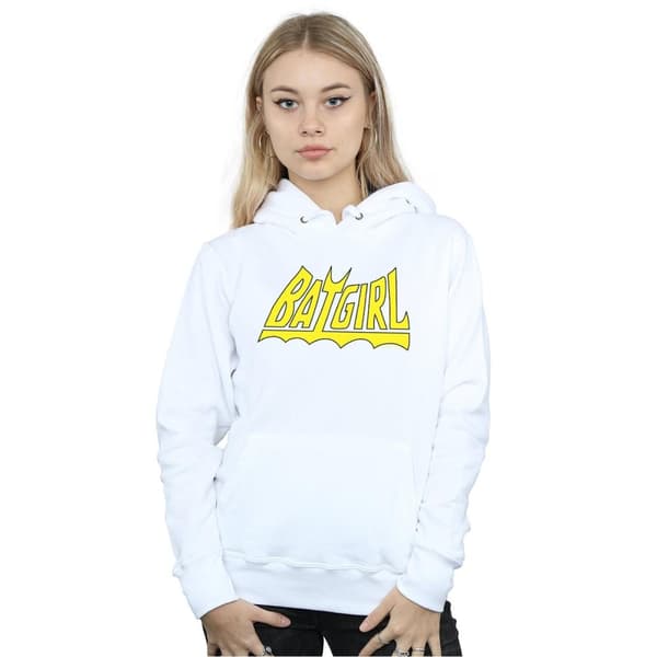 DC Comics Huvtröja med Batgirl-logga för kvinnor/damer