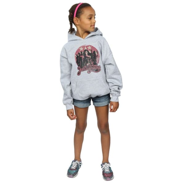 DC Comics Girls Justice League Movie Group Pose Hoodie