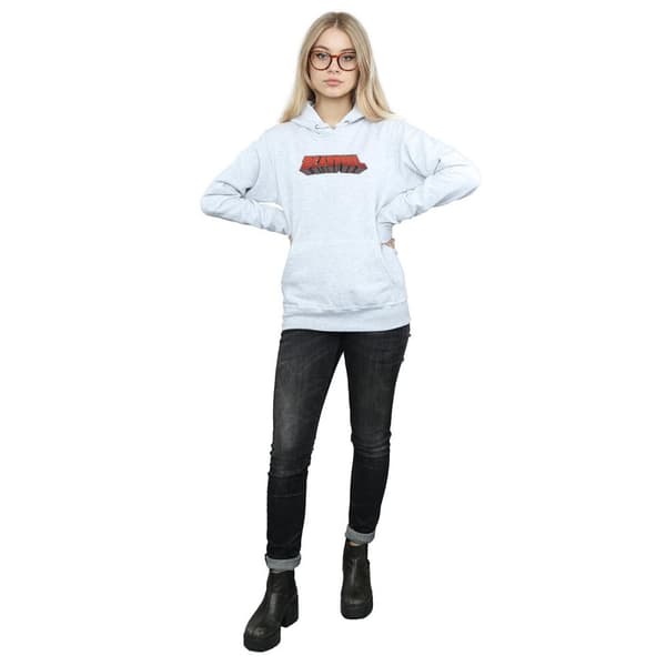 Marvel Womens/Ladies Deadpool Text Logo Hoodie
