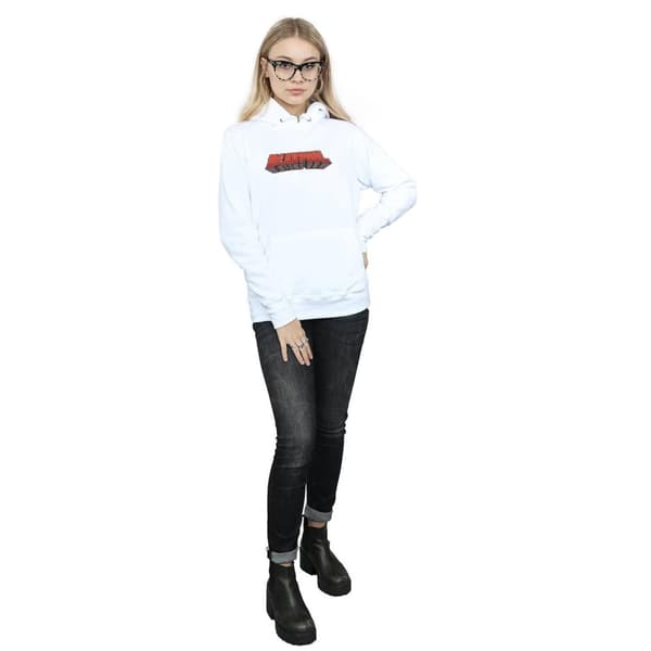 Marvel Womens/Ladies Deadpool Text Logo Hoodie