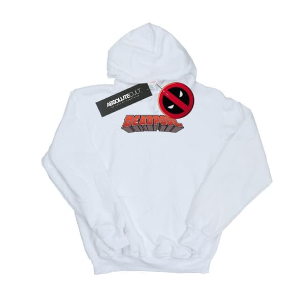 Marvel Womens/Ladies Deadpool Text Logo Hoodie