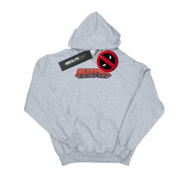 Marvel Womens/Ladies Deadpool Text Logo Hoodie