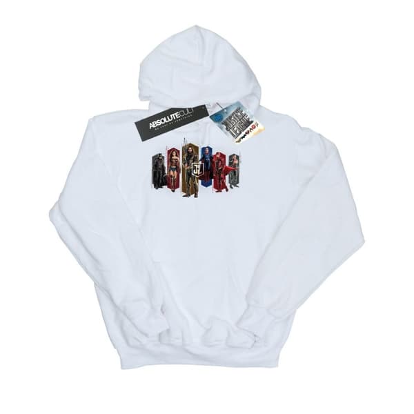 DC Comics Justice League Movie Team Hexagons-hoodie för tjejer