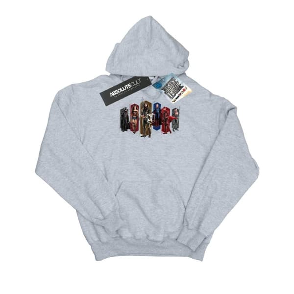 DC Comics Justice League Movie Team Hexagons-hoodie för tjejer