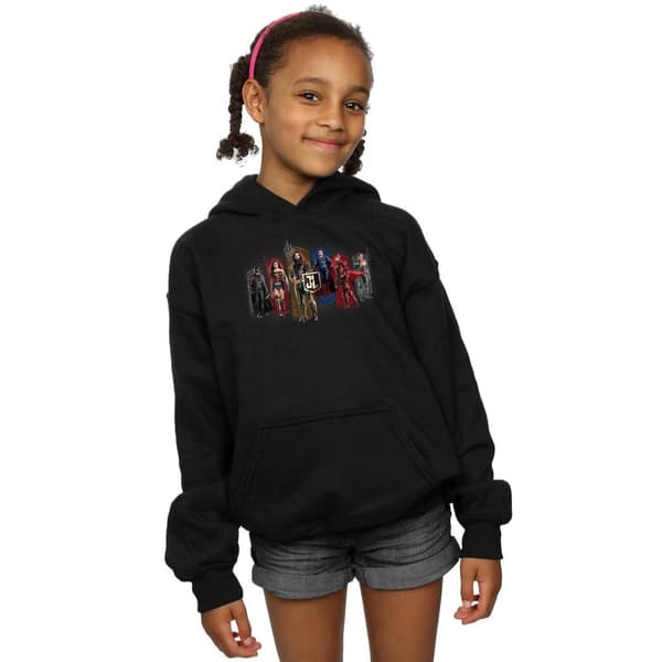 DC Comics Justice League Movie Team Hexagons-hoodie för tjejer