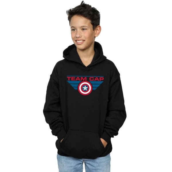 Marvel Boys Captain America Civil War Team Cap Hoodie