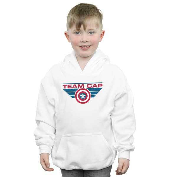 Marvel Boys Captain America Civil War Team Cap Hoodie