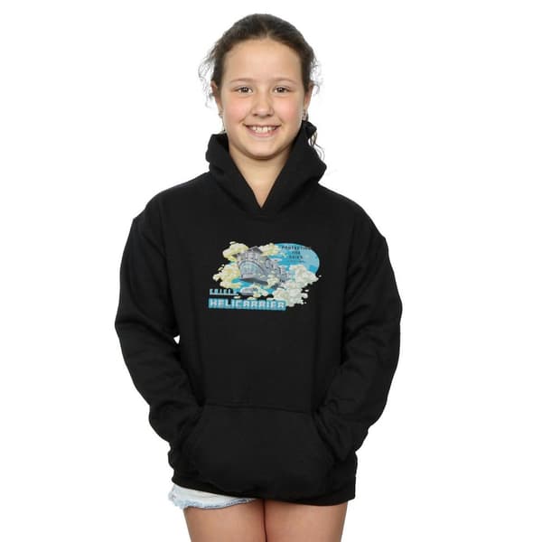 Marvel Girls S.H.I.E.L.D. Hellicarrier Protecting The Skies Hoodie