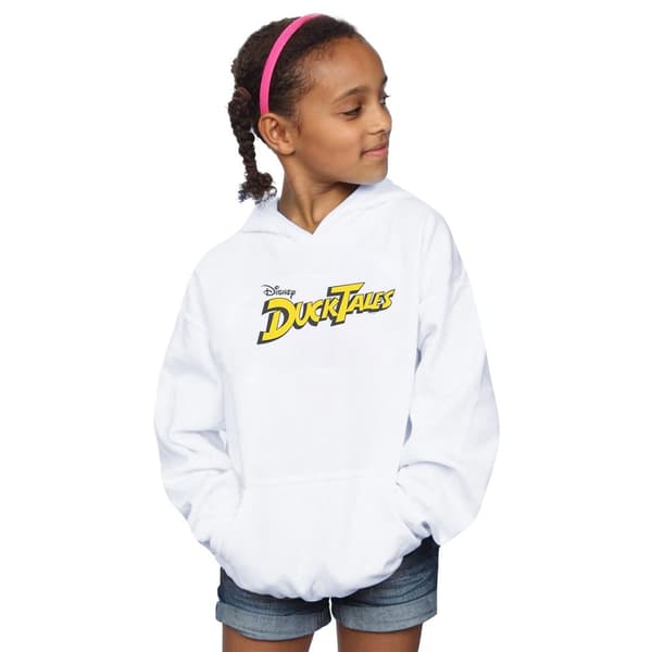 Disney Girls Duck Tales Logo Hoodie