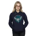 Pikkukuva 2 / 3: Marvel Womens/Ladies Captain Marvel Starforce Warrior Hoodie
