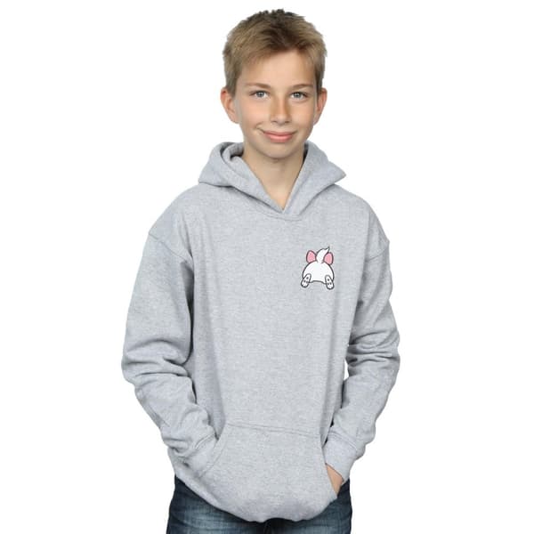 Disney Boys Aristocats Marie Backside Breast Print Hoodie