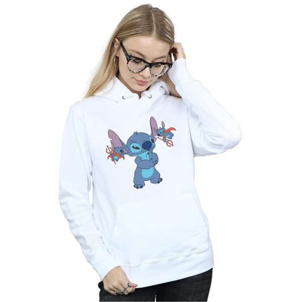 Disney Womens/Ladies Lilo And Stitch Little Devils Hoodie