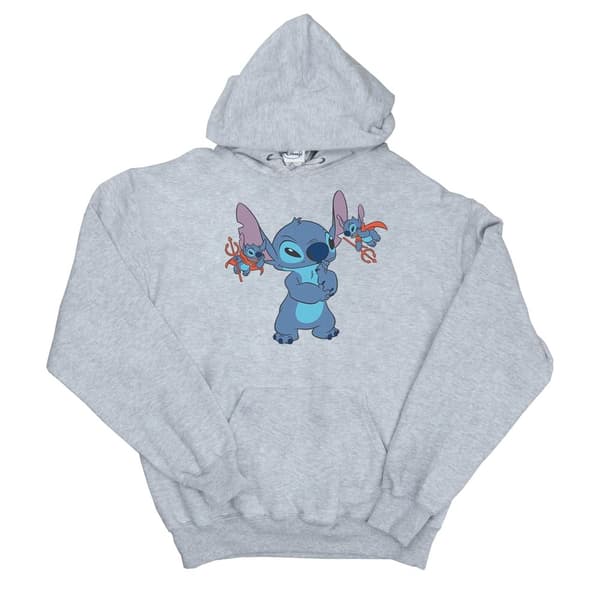Disney Lilo And Stitch Little Devils - Huvtröja för kvinnor/damer Sports Grey S