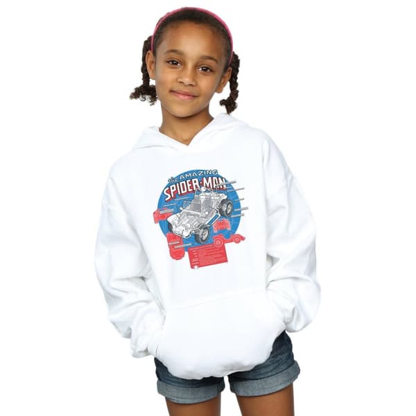 Marvel Girls Spider-Man Spider-Buggy Breakdown Hoodie