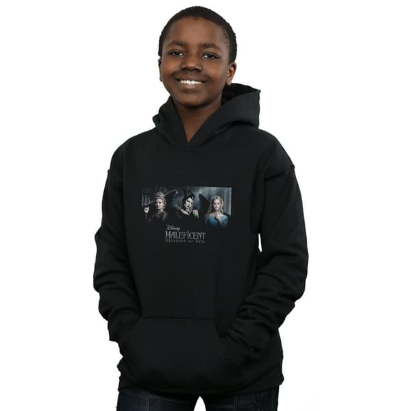 Disney Pojkar Maleficent Mistress Of Evil Character Poster Hoodie