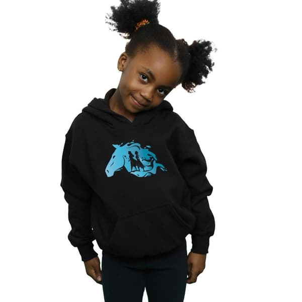 Disney Girls Frozen 2 Nokk Silhouette Hoodie