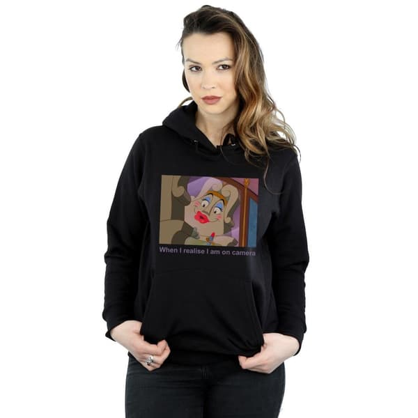 Disney Kvinnor/Ladies Skönheten och odjuret Madame De La Grande Bouche Hoodie