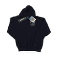 Miniatyrbilde 1 av 5: DC Comics Girls Justice League Movie Shield Faux Pocket Hoodie