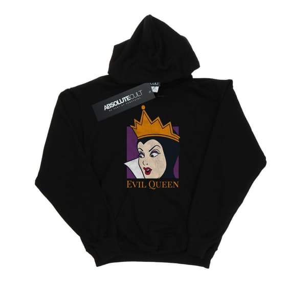 Disney Womens/Ladies Evil Queen Cropped Head Hoodie