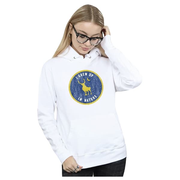 Disney Womens/Ladies Frozen 2 Sven I Grew Up In Nature Hoodie
