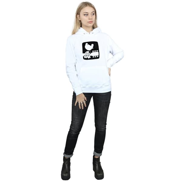 Woodstock Womens/Ladies Guitar Logo Hoodie