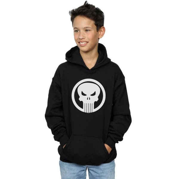Marvel Pojkar The Punisher Skull Circle Hoodie