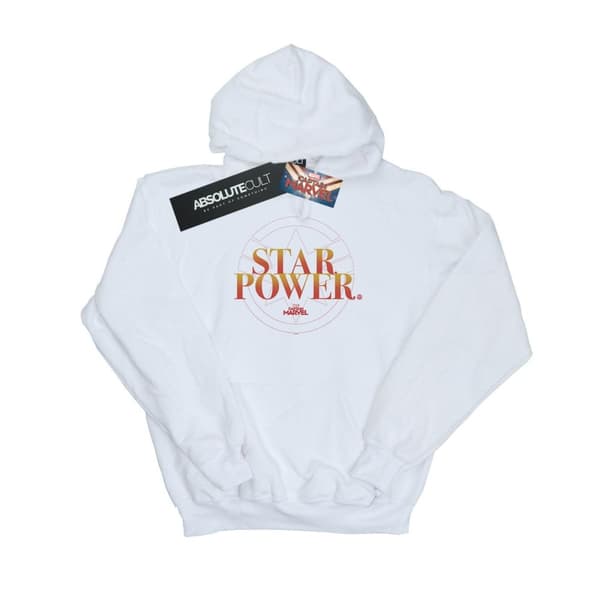Marvel Kapten Marvel Star Power-hoodie för flickor