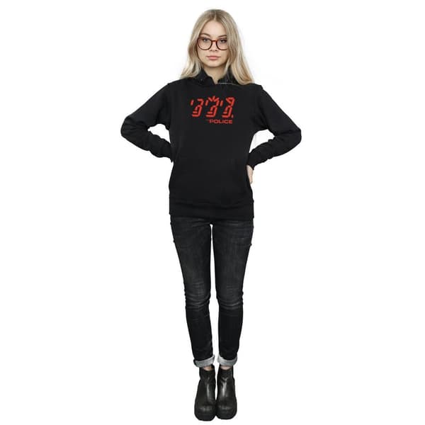The Police Ghost Icon-hoodie för damer/kvinnor