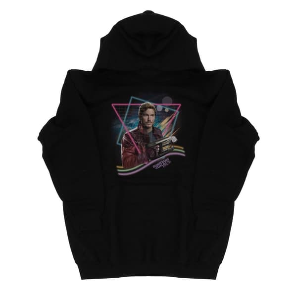Marvel Pojkar Guardians Of The Galaxy Neon Star Lord Hoodie