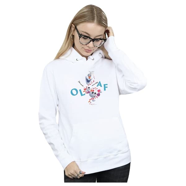 Disney Womens/Ladies Frozen 2 Olaf Leaf Jump Hoodie