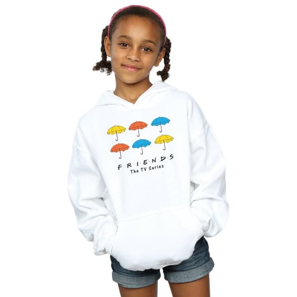 Friends Girls Coloured Umbrellas Hoodie