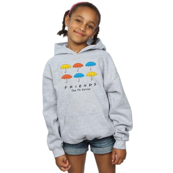 Friends Girls Coloured Umbrellas Hoodie
