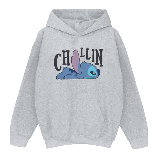 Disney Lilo And Stitch Chillin-hoodie för flickor