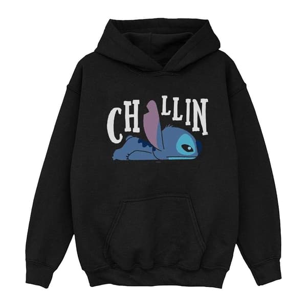 Disney Lilo And Stitch Chillin-hoodie för flickor