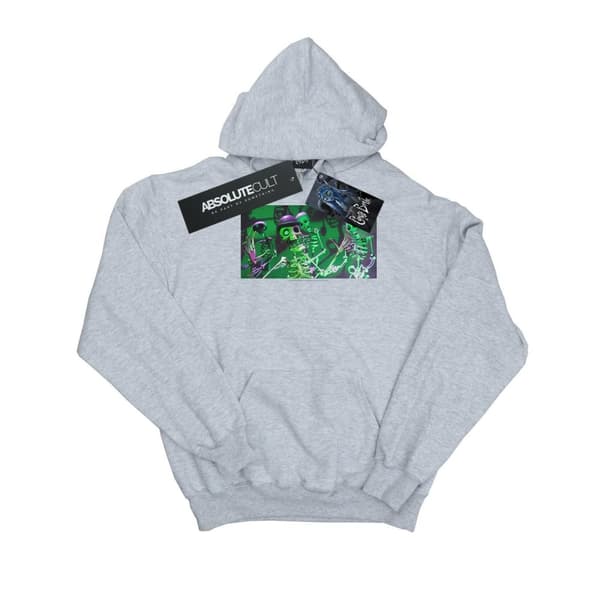Corpse Bride Womens/Ladies Mr Bone Jangles Hoodie Sports Grey XL