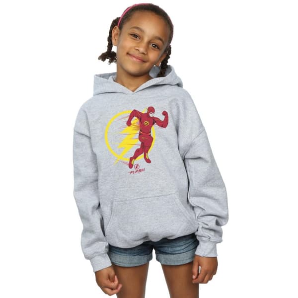 DC Comics Girls The Flash Running Emblem Hoodie