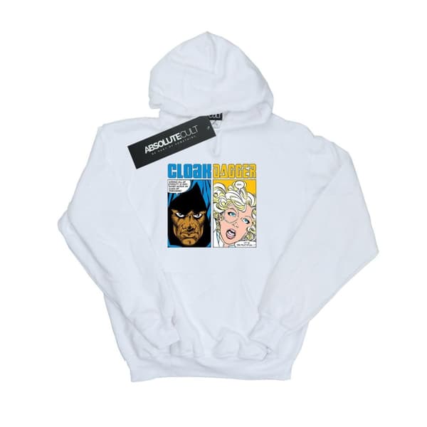 Marvel Womens/Ladies Cloak And Dagger Comic Panels Hoodie