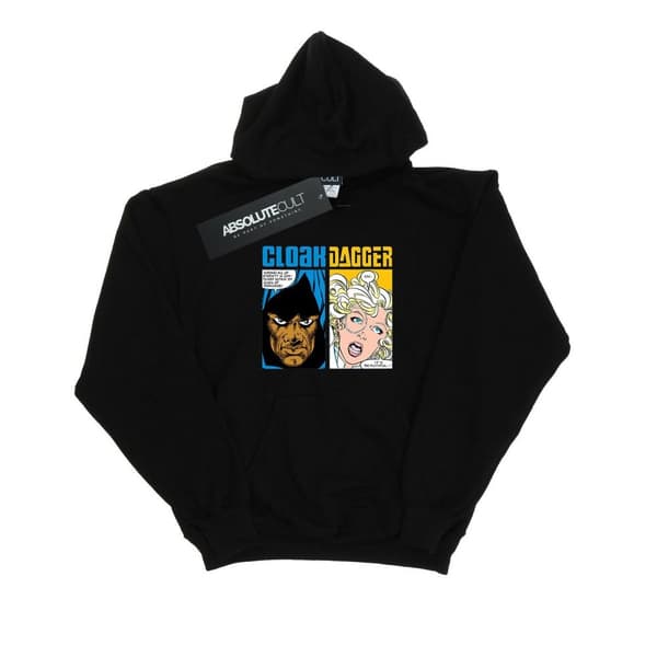 Marvel Womens/Ladies Cloak And Dagger Comic Panels Hoodie