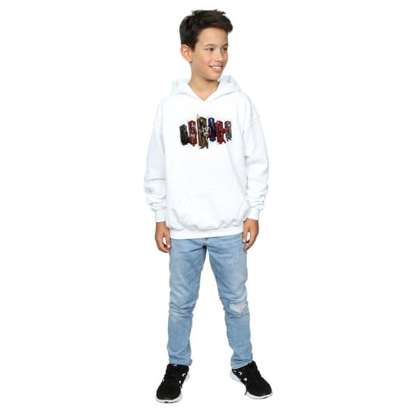 DC Comics Boys Justice League Movie Team Hexagons Hoodie
