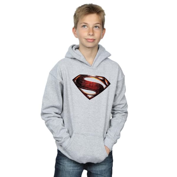 DC Comics Pojkar Justice League Movie Superman Emblem Hoodie