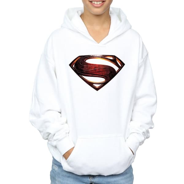 DC Comics Pojkar Justice League Movie Superman Emblem Hoodie
