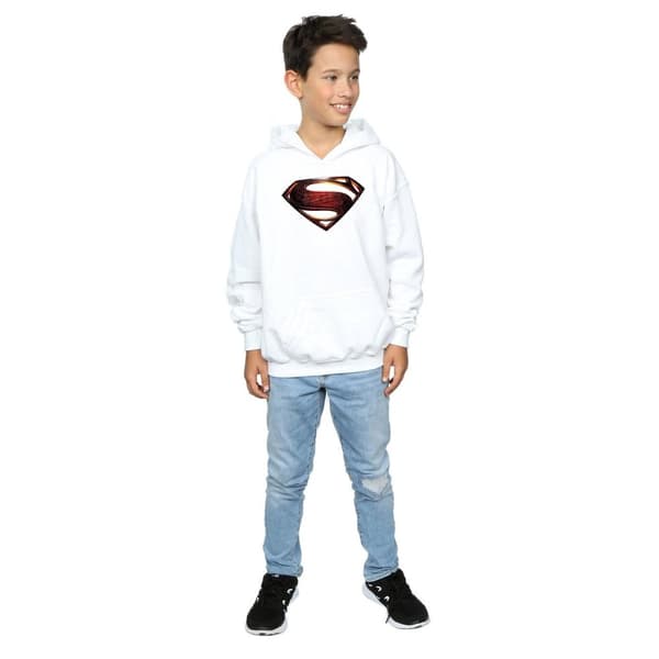 DC Comics Pojkar Justice League Movie Superman Emblem Hoodie