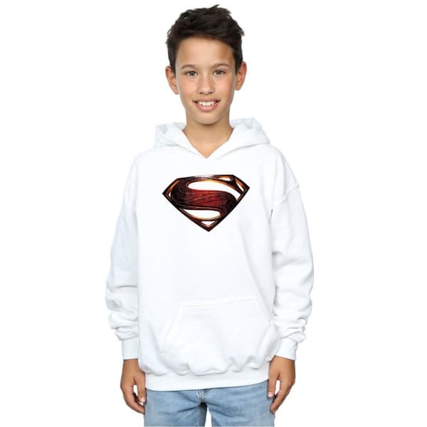 DC Comics Pojkar Justice League Movie Superman Emblem Hoodie