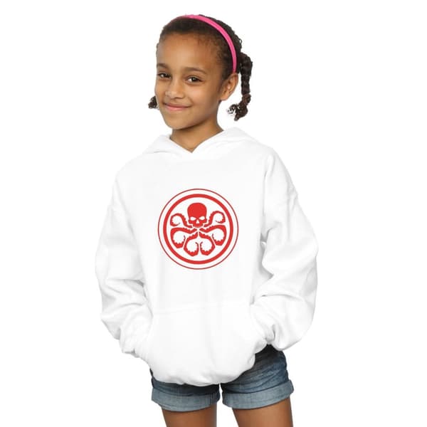 Marvel Hydra Logo Hoodie för flickor