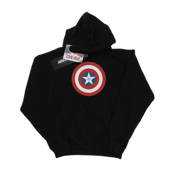 Marvel Captain America Civil War Shield-hoodie för tjejer